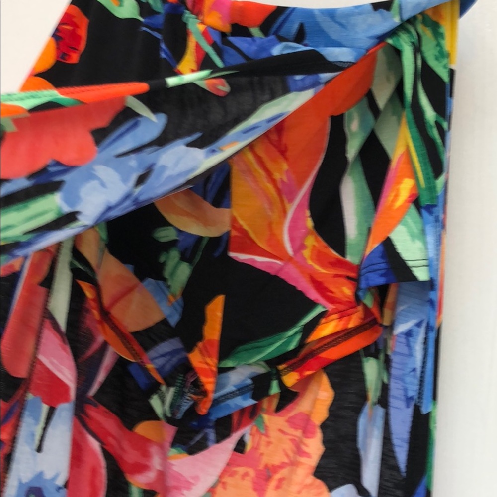 LAST 1!TROPICAL PRINT 2 PIECE SET MAXI SKIRT & TOP - Picture 7 of 8